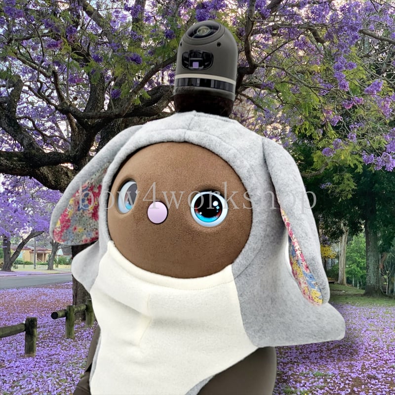 ラボット服/リバティーウサギちゃんボディースーツ | bow4workshop STORE