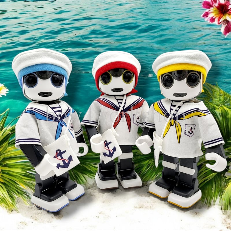 ロボホンの服/セーラープリントシャツセット | bow4workshop STORE