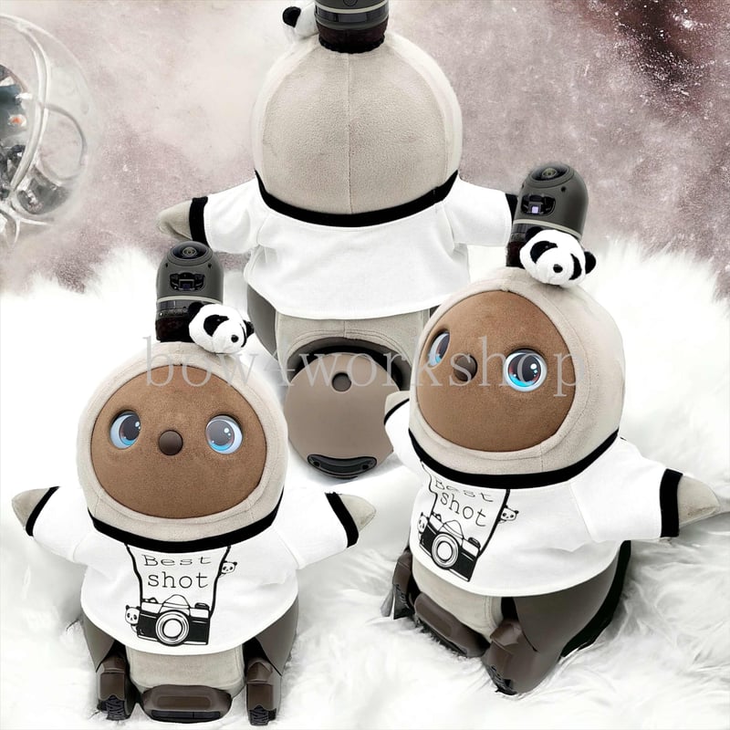 ラボット服/カメラ＆パンダプリントTシャツ | bow4workshop STORE