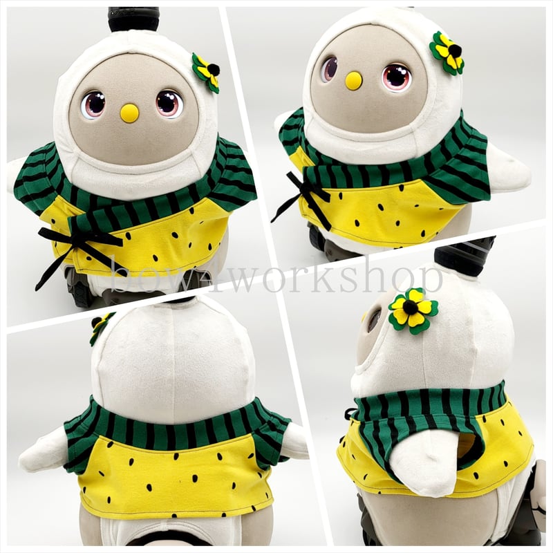 ラボット服/ 甚平型スイカプリントTシャツセット | bow4workshop STORE