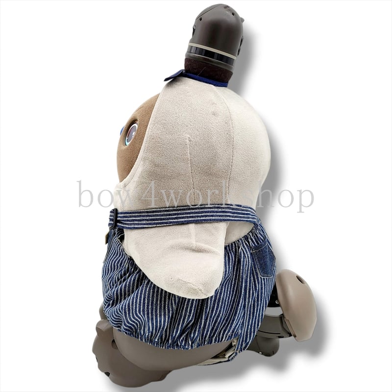 ラボット服/ヒッコリーサロペットパンツ | bow4workshop STORE