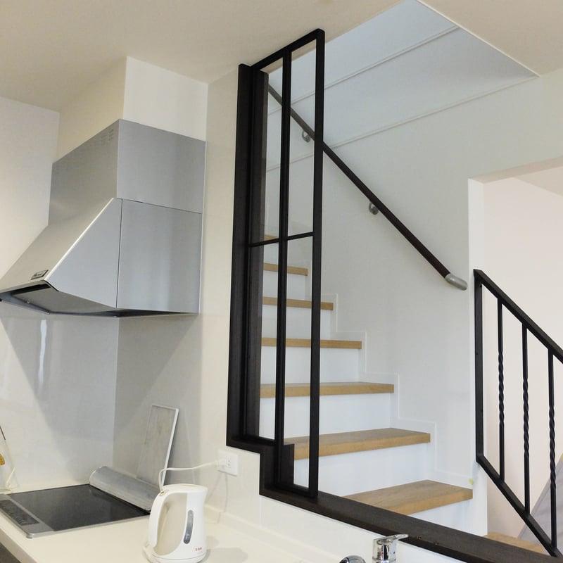 パーテーション】アイアンフレーム｜ブラックフレーム｜アクリルパネル