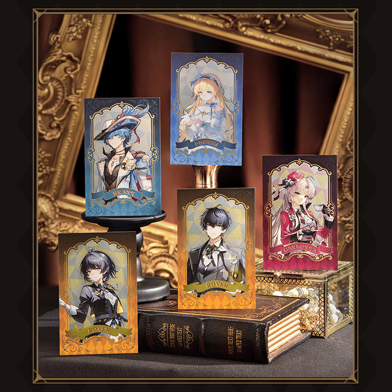 鳴潮 FUN4YEAHコラボ 流光秘語シリーズ コレクションカードセット