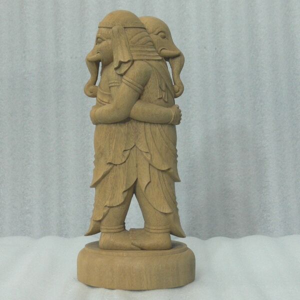 仏像◇香木 歓喜天6.0寸立◇大聖歓喜天、象鼻天、ガネーシャ | お仏壇