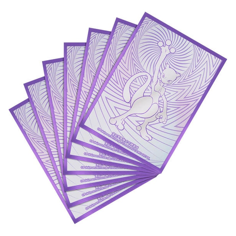 中国BOX限定 ミュウツーVSTAR ギフトボックス付属品 スリーブ (64枚