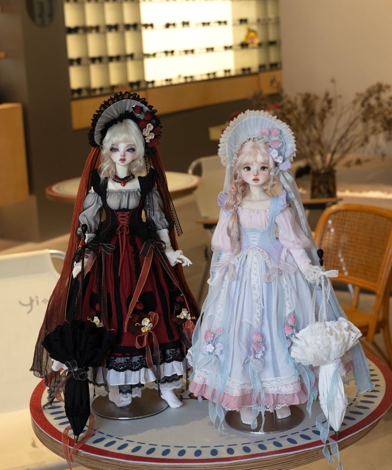 文青】1/4ドール用 クラシカルロリータ ドレスフルセット ※2026年8月