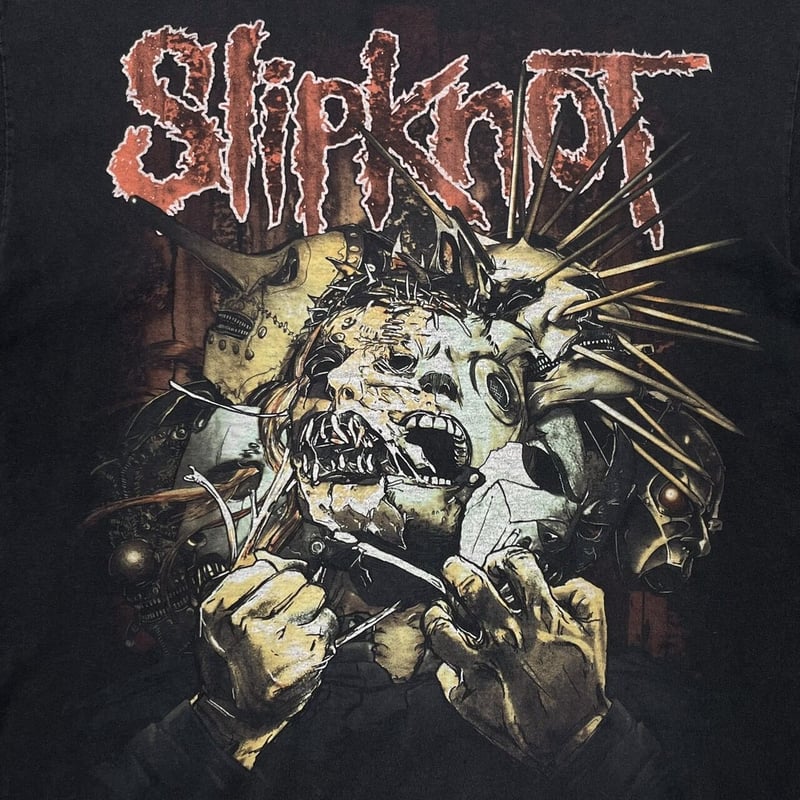 SLIPKNOT SHAVE THE MASK HANES LARGE 1647 | grea