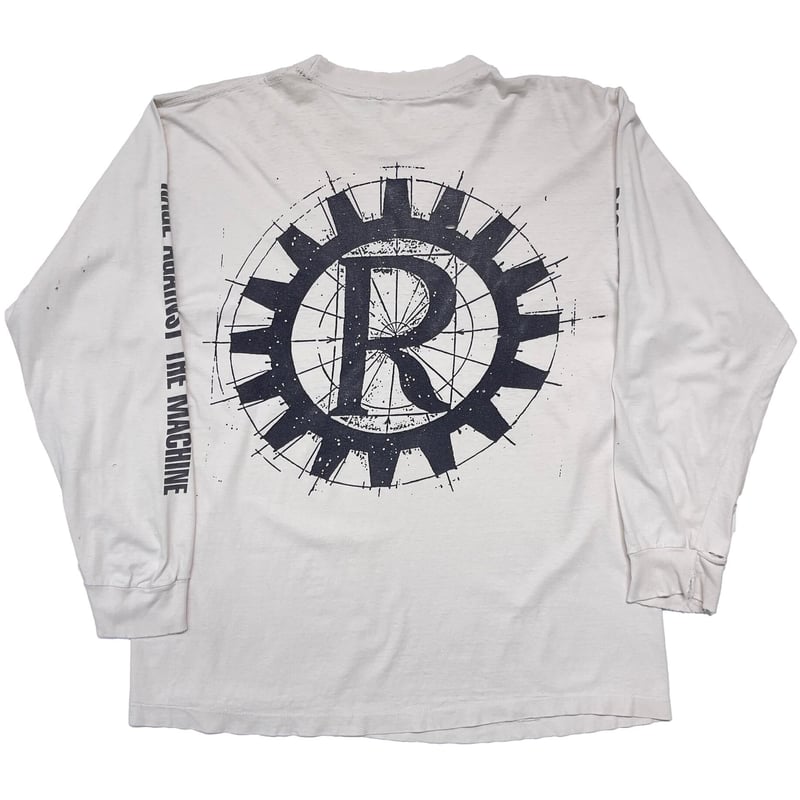 RAGE AGAINST THE MACHINE NUNS & GUNS LS WHITE L