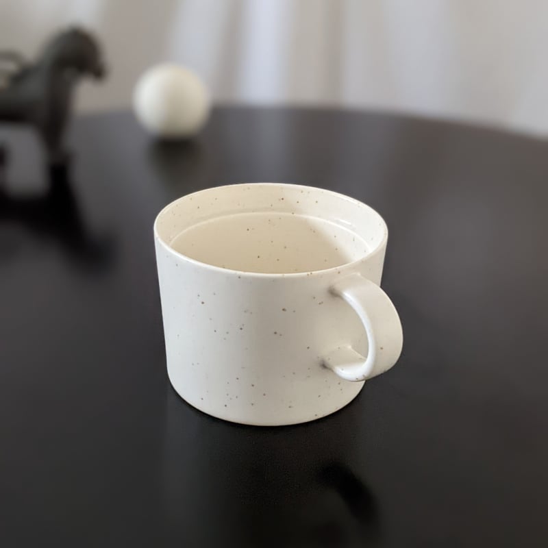 BIG-GAME Coffee Cup (L) White Sprinkle | Amane