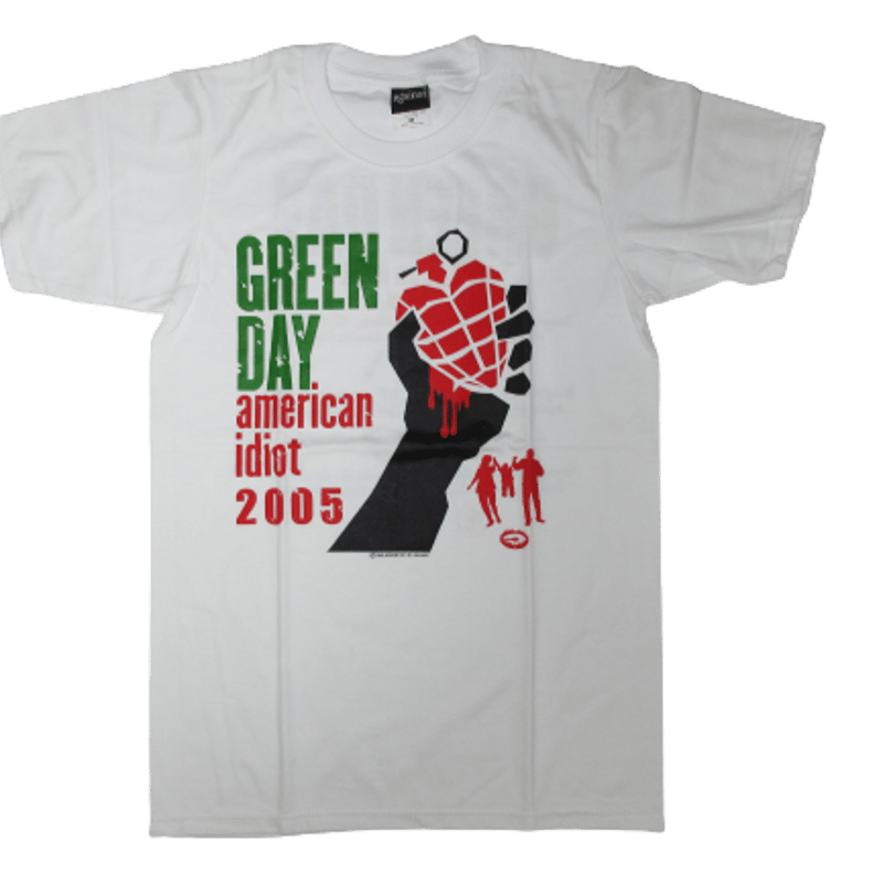 ロックTシャツ GREEN DAY グリーン・デイ AMERICAN IDIOT｜バンドTシャ