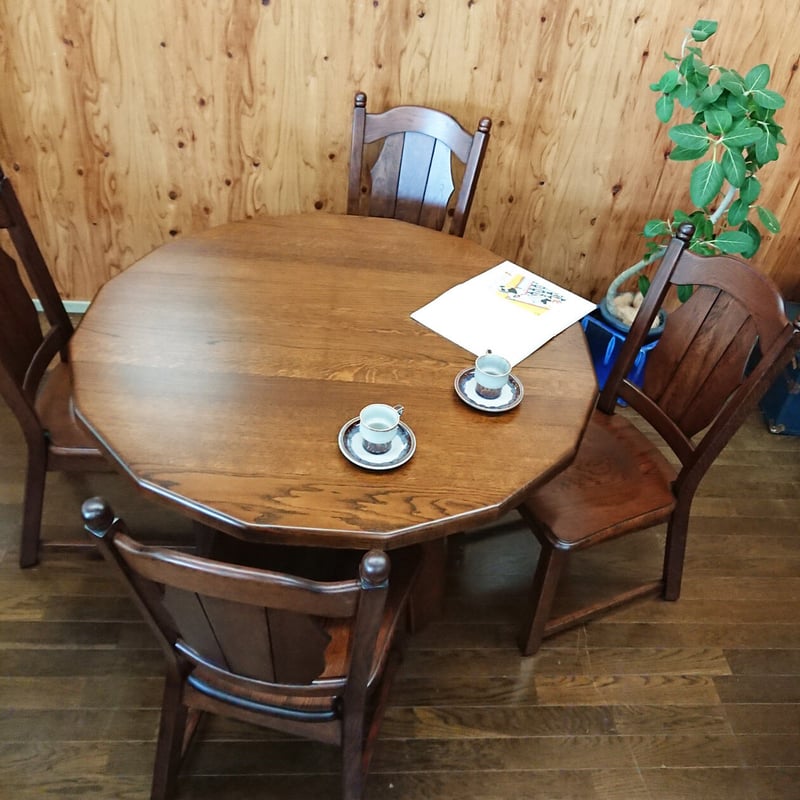 オランダ製 ダッチカントリー ダイニングチェア4脚セット | FUJIWAKAYAMA