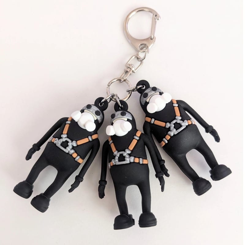 ☆「JUNK HEAD」3バカちゃんラバーキーホルダー☆ | YAMIKENstore