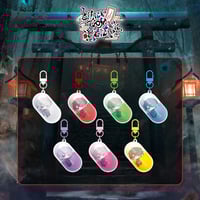 ▷ せーぶぽいんと】等身イラストアクリルキーホルダー（ランダム