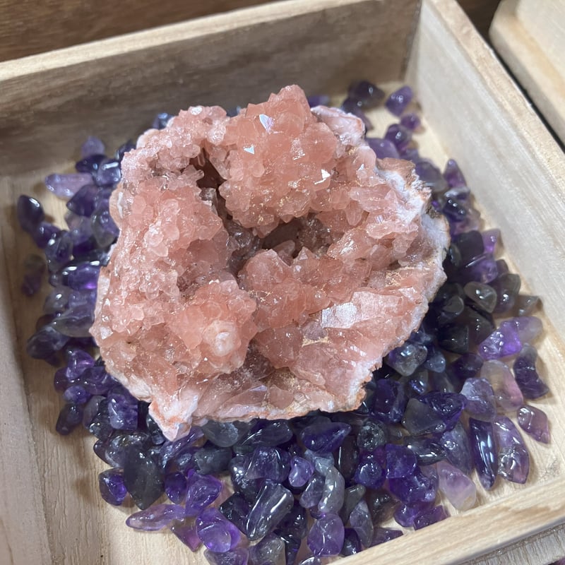 ピンクアメジスト ジオード | 神仏と暮らす「あん・はな」