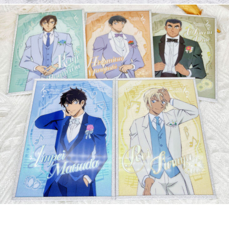 再入荷【名探偵コナン 】中国限定 コラボカフェ ハロウィンの花嫁 色紙