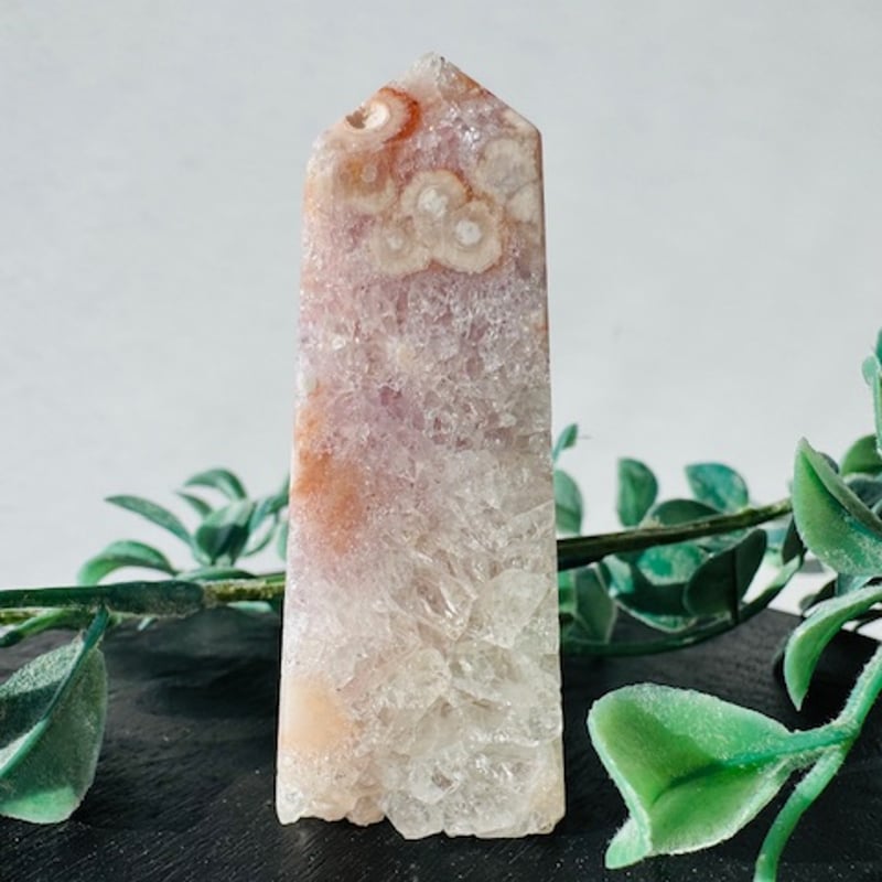 桜瑪瑙とピンクアメジスト共生のポイント【B】 | 天然石と雑貨のお店