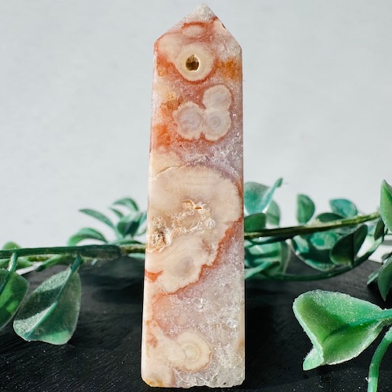 桜瑪瑙とピンクアメジスト共生のポイント【B】 | 天然石と雑貨のお店