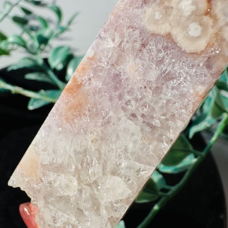 桜瑪瑙とピンクアメジスト共生のポイント【B】 | 天然石と雑貨のお店