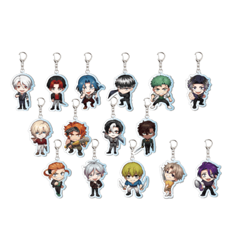 Mad Revolt Cafe】反町 琥治郎 アクリルキーホルダー | ヒューマンバグ