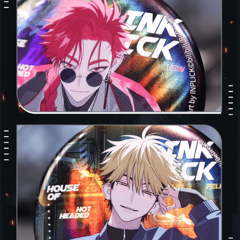 時光代理人「灼熱宮殿シリーズ」缶バッジ | Nekotani