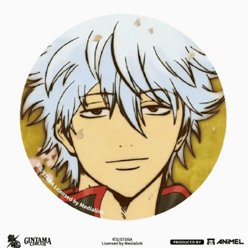 銀魂「20周年シリーズ」坂田銀時 缶バッジ | Nekotani