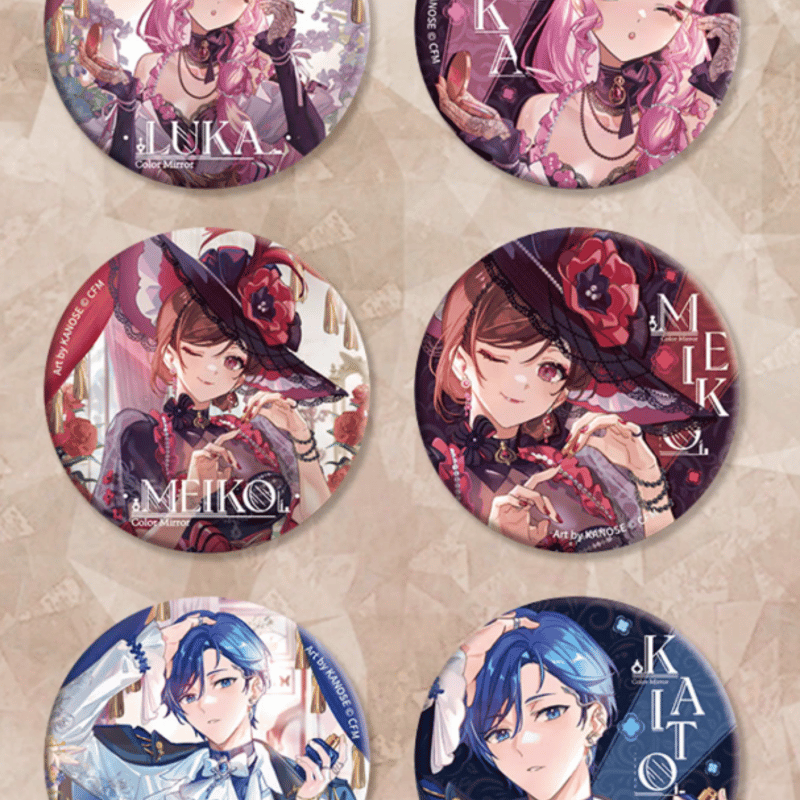 初音ミク「映·彩シリーズ」缶バッジ ランダム/ボックス | Nekotani