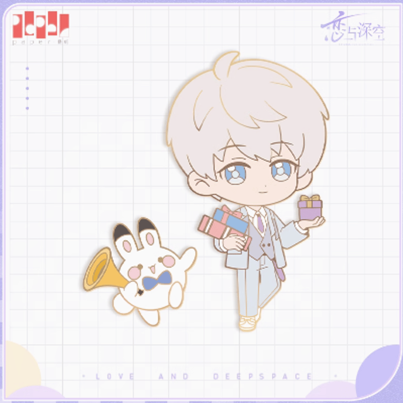 在庫品】恋と深空「セイヤ2024バースデー」Q版ピンバッジセット | Nekotani