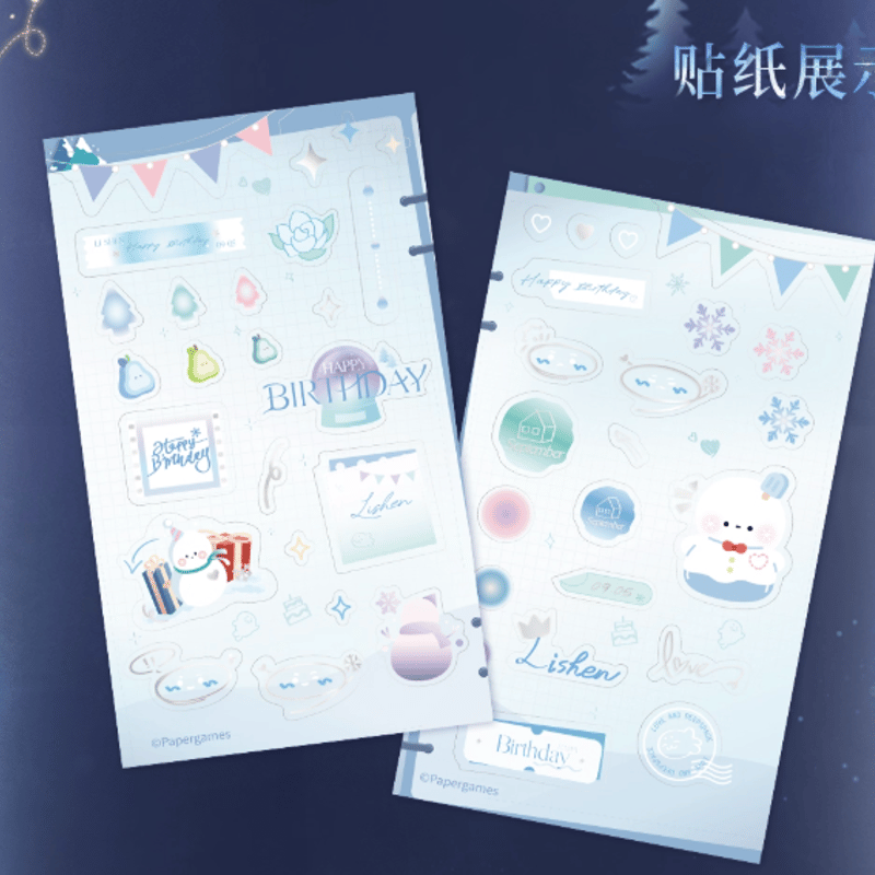 恋と深空「レイ2025バースデー」カード＆ステッカーセット | Nekotani