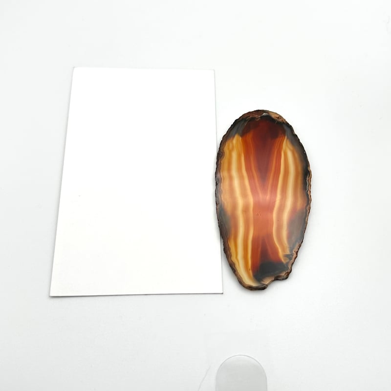 ①アゲート(瑪瑙）スライス/ブラジル産/サードオニキス | ジュエリー春日