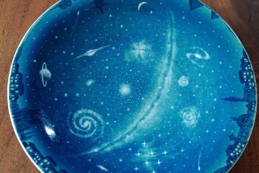 宇宙5寸皿 | 陶工房 浩hiro