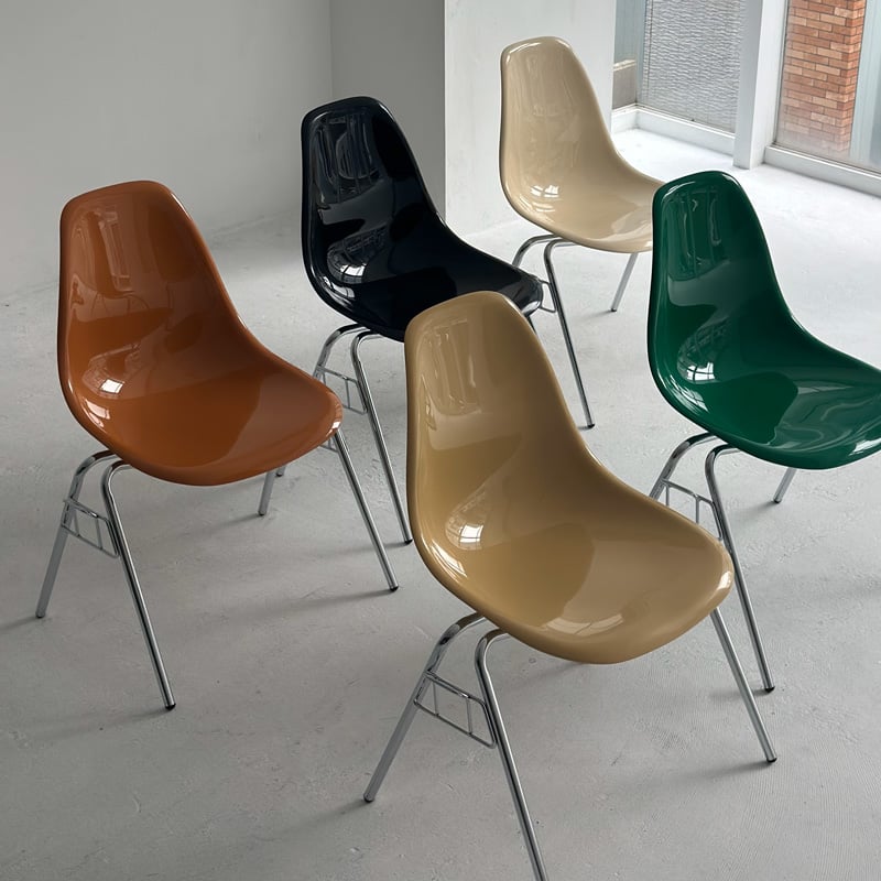 chair-03084 カラー サイドシェルチェア スタッキング リプロダクト