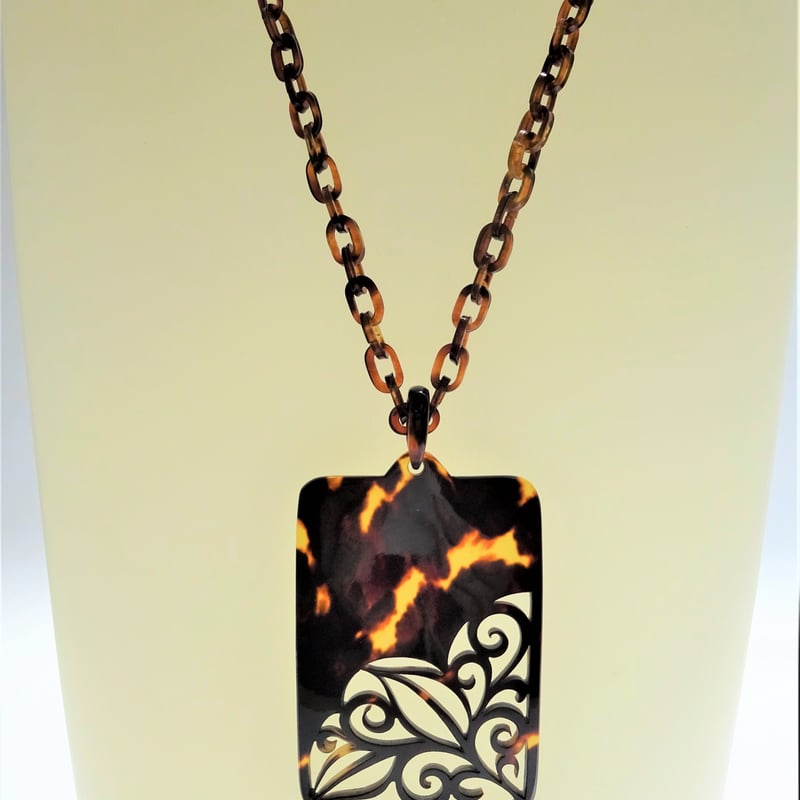 本べっ甲ペンダントトップ | 鼈甲屋たがわ