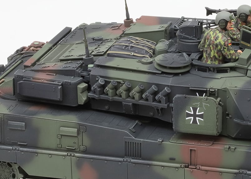 タミヤ 1/35 MM No.387 ドイツ連邦軍主力戦車 レオパルト2 A7V