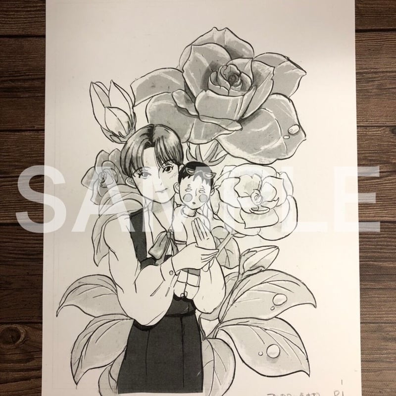 ファーストコピーセット：C（KP02）【華倫変 没後20年追悼原画展