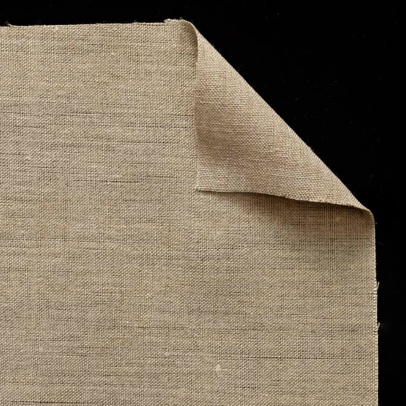 純麻生地 細目 ロールキャンバス #012 2.1×10M ベルギークレサン