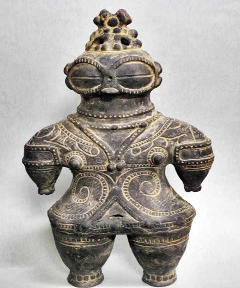 大型 遮光器土偶 37㎝ レプリカ (展示サンプル) | 縄文ギャラリー