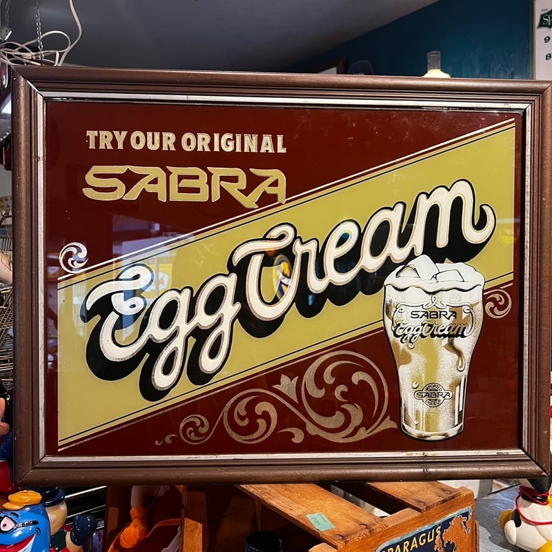 ヴィンテージ パブミラー SABRA Egg Cream 17-158 | BigBear O