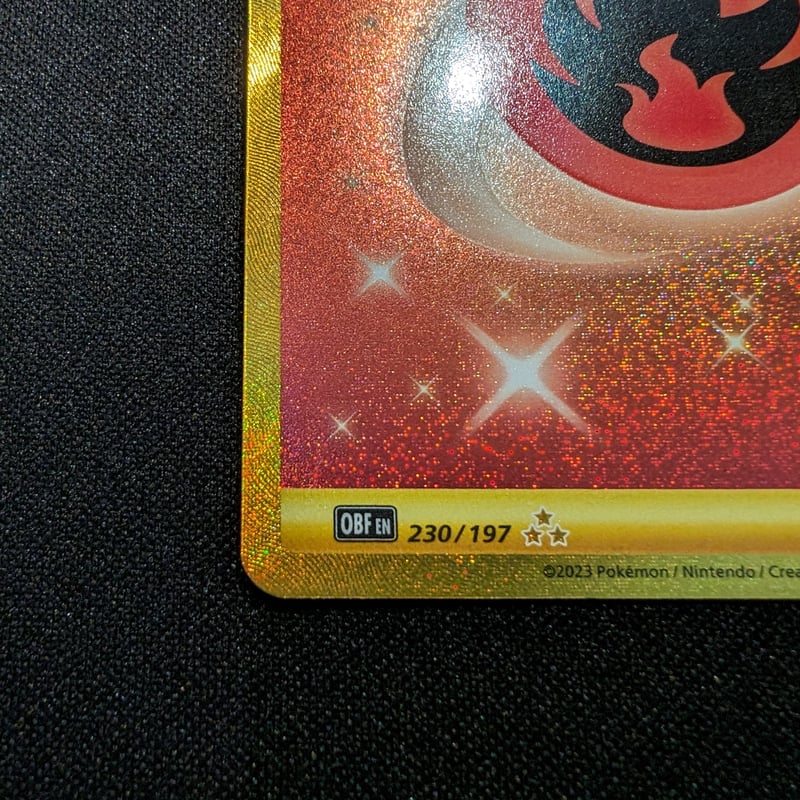 状態A】Obsidian Flames 基本炎エネルギー UR | 海外版トレーディング