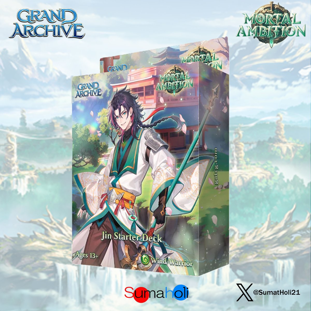 GRAND ARCHIVE TCG 『Mortal Ambition Jin Starter