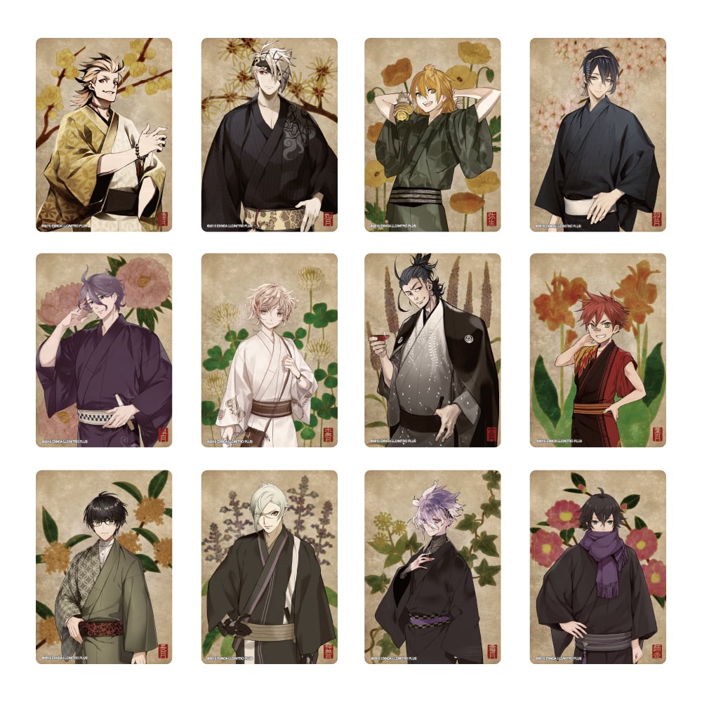 刀剣乱舞ONLINE 華こよみ絵巻 第三弾 トレーディングミニクリアカード