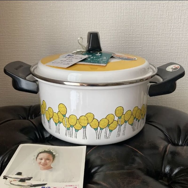 象印 エナポップ ホーロー 鍋 昭和レトロ レトロポップ | リエイド