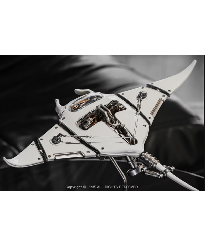 取り寄せ】【送料無料】極械海神計画-01 組み立て式 メカマンタ ブルー