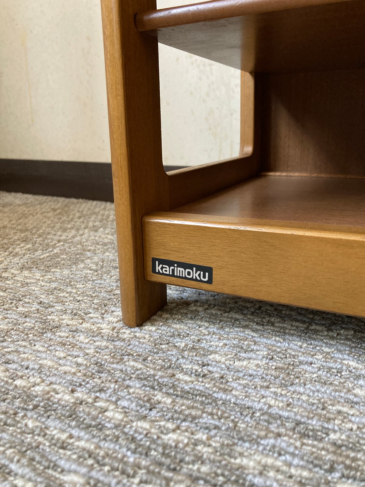 ユーズド品】オールドカリモク スリッパラックAS3703NP カリモク家具