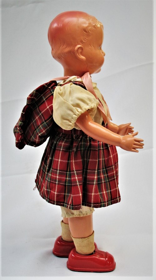 Vintage 1950's Japanese Tin Toy Large Wind Up Walking Doll | eBay