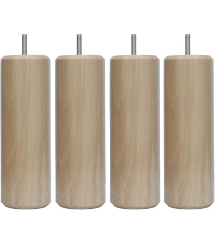 Margot 3700527820538 - Set di 4 Piedini per Rete, Colore: Nero