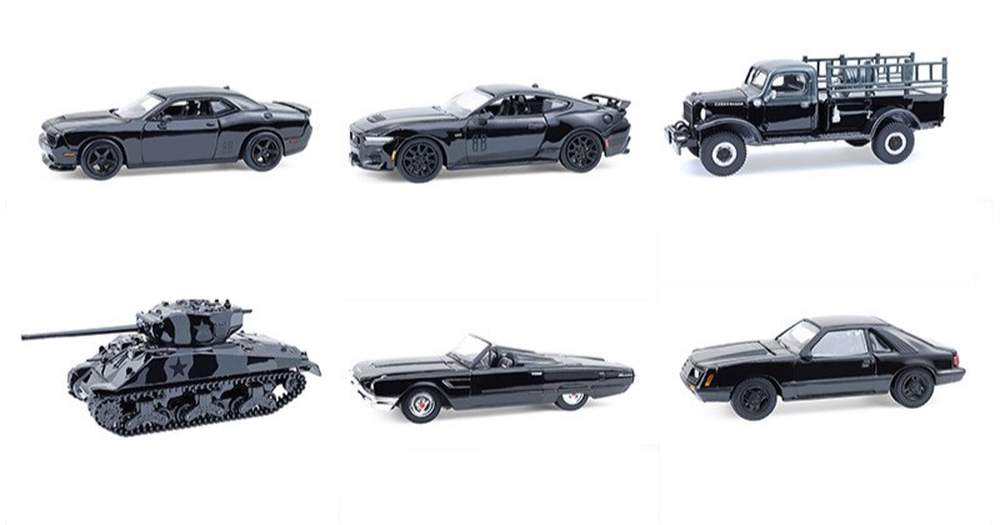 1:64 Black Bandit Series 30 (Set of 6), Greenlight Collectibles