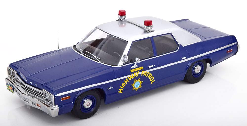 Auto would 1/18 74 ダッジ モナコ シカゴ市警ポリスカー未開封 希少1