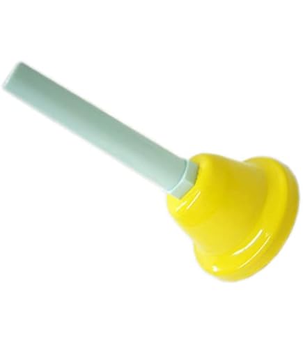 Amazon | ウチダ・ミュージックベル 単音【カラー：高F】ハンドベル