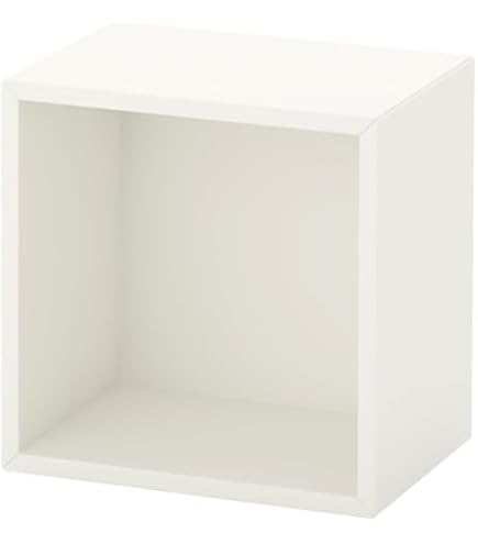 Amazon｜EKET エーケト キャビネット 扉2/棚板1付き, ホワイト 803.339