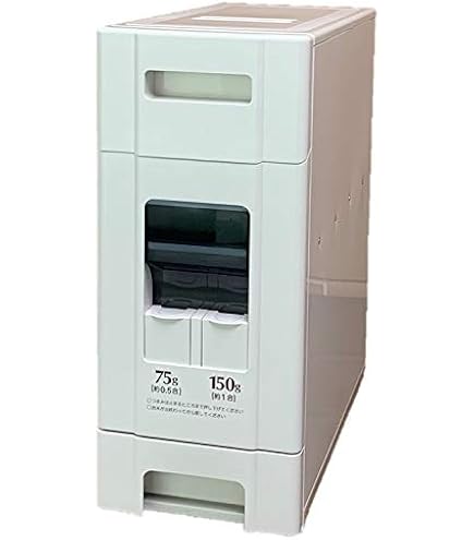 Amazon｜SAMICK 0.5合計量可スライドレール付ライスボックス(米びつ